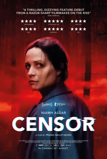 Plakat do filmu "Cenzorka" #700304