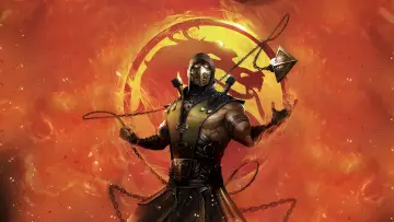 Zasłona do filmu "Mortal Kombat Legends: Scorpion