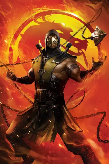 Plakat do filmu "Mortal Kombat Legends: Scorpion