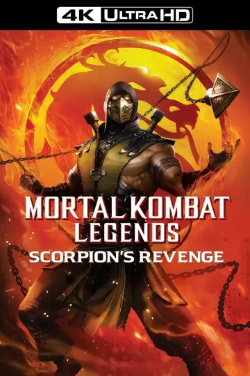 Plakat do filmu "Mortal Kombat Legends: Scorpion