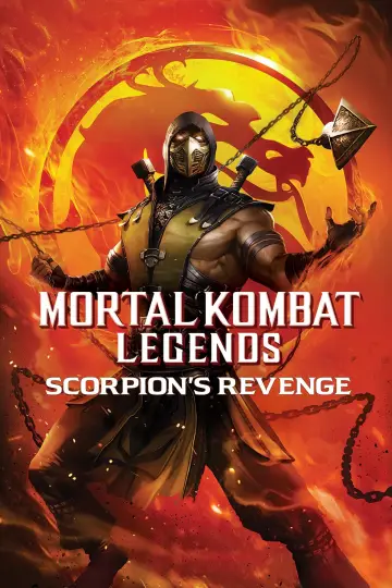 Plakat do filmu "Mortal Kombat Legends: Scorpion