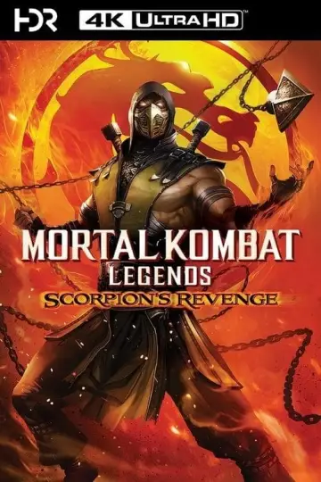 Plakat do filmu "Mortal Kombat Legends: Scorpion