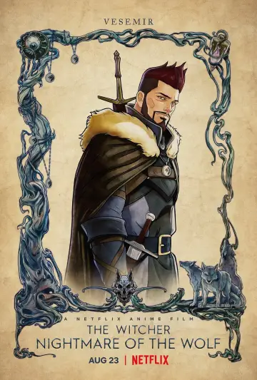 Plakat do filmu "Wiedźmin: Zmora Wilka" #84128