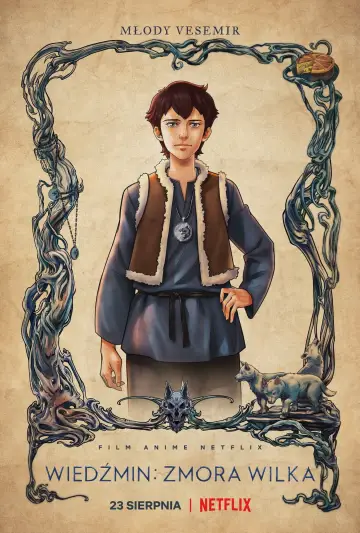 Plakat do filmu "Wiedźmin: Zmora Wilka" #950901