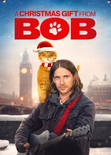 Plakat do filmu "Świąteczny prezent od kota Boba" #351837