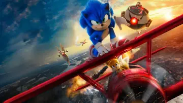 Zasłona do filmu "Sonic 2. Szybki jak błyskawica" #167681