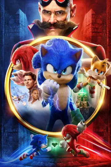Plakat do filmu "Sonic 2. Szybki jak błyskawica" #167687