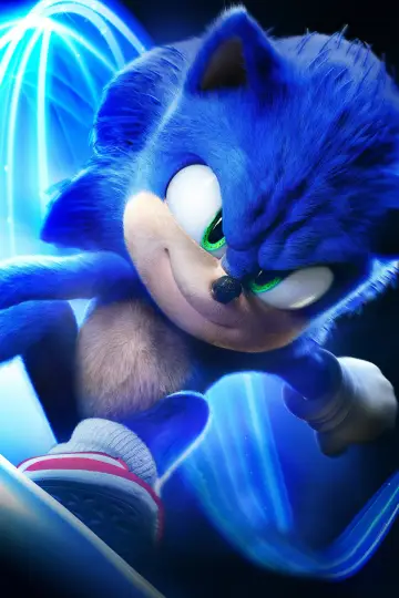 Plakat do filmu "Sonic 2. Szybki jak błyskawica" #167692