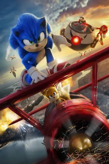 Plakat do filmu "Sonic 2. Szybki jak błyskawica" #167696