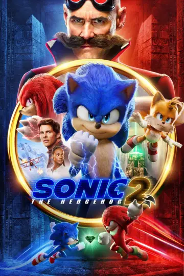 Plakat do filmu "Sonic 2. Szybki jak błyskawica" #5036