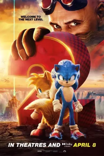Plakat do filmu "Sonic 2. Szybki jak błyskawica" #5037