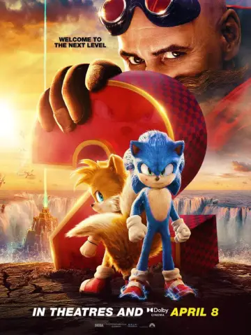 Plakat do filmu "Sonic 2. Szybki jak błyskawica" #5046