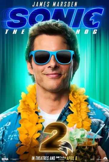 Plakat do filmu "Sonic 2. Szybki jak błyskawica" #5049