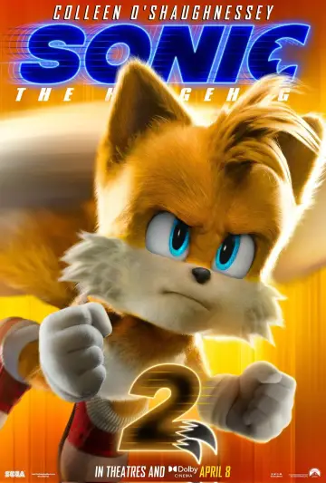 Plakat do filmu "Sonic 2. Szybki jak błyskawica" #5051
