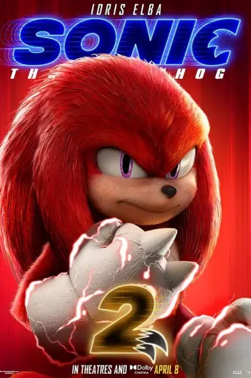 Plakat do filmu "Sonic 2. Szybki jak błyskawica" #5056