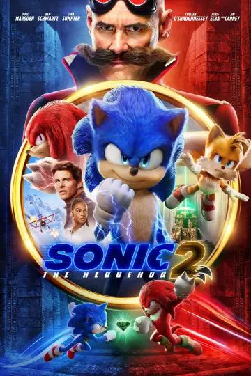 Plakat do filmu "Sonic 2. Szybki jak błyskawica" #5058