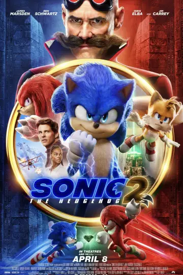 Plakat do filmu "Sonic 2. Szybki jak błyskawica" #5059