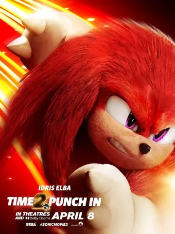 Plakat do filmu "Sonic 2. Szybki jak błyskawica" #5061
