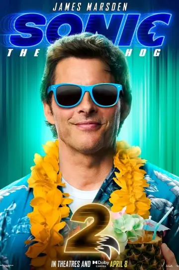 Plakat do filmu "Sonic 2. Szybki jak błyskawica" #5069