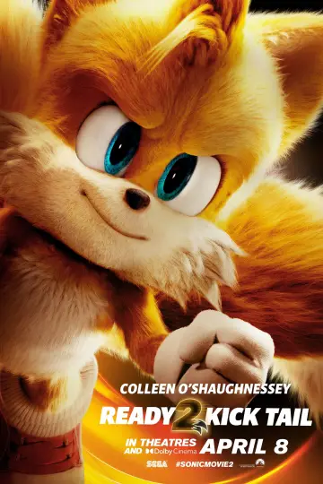 Plakat do filmu "Sonic 2. Szybki jak błyskawica" #5080