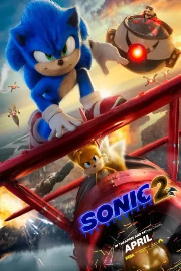 Plakat do filmu "Sonic 2. Szybki jak błyskawica" #5084