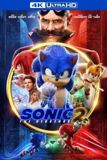 Plakat do filmu "Sonic 2. Szybki jak błyskawica" #5089