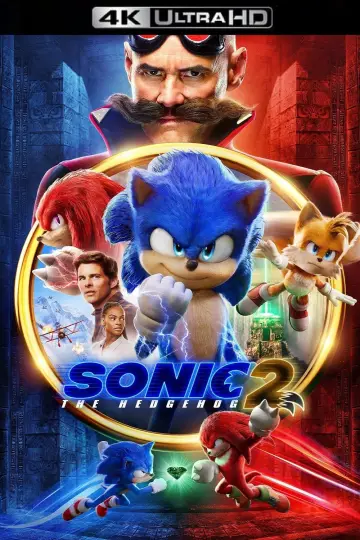 Plakat do filmu "Sonic 2. Szybki jak błyskawica" #5090