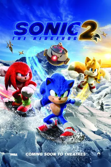 Plakat do filmu "Sonic 2. Szybki jak błyskawica" #5092