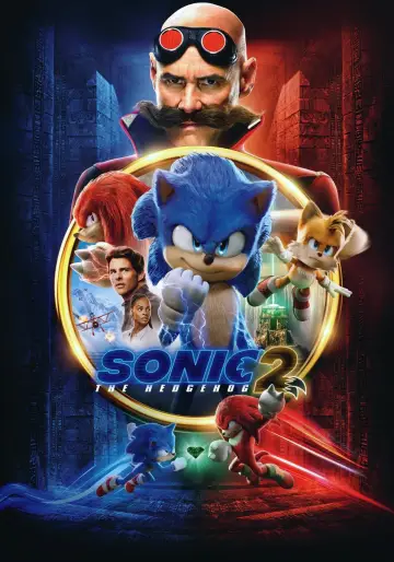 Plakat do filmu "Sonic 2. Szybki jak błyskawica" #5095
