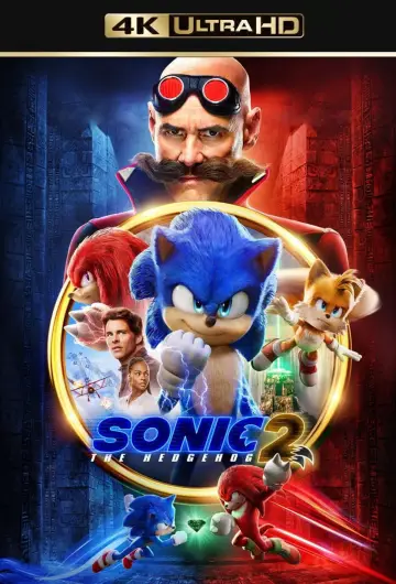 Plakat do filmu "Sonic 2. Szybki jak błyskawica" #5097