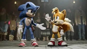 Zasłona do filmu "Sonic 2. Szybki jak błyskawica" #563805
