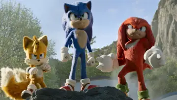 Zasłona do filmu "Sonic 2. Szybki jak błyskawica" #563815