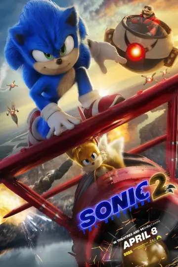 Plakat do filmu "Sonic 2. Szybki jak błyskawica" #563900