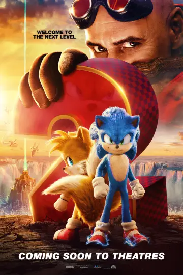 Plakat do filmu "Sonic 2. Szybki jak błyskawica" #563913