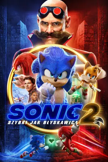 Plakat do filmu "Sonic 2. Szybki jak błyskawica" #563935