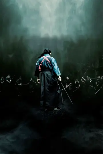 Plakat do filmu "Szalony samuraj Musashi" #429096