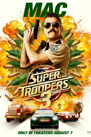 Plakat do filmu "Super Troopers 3" #1196162