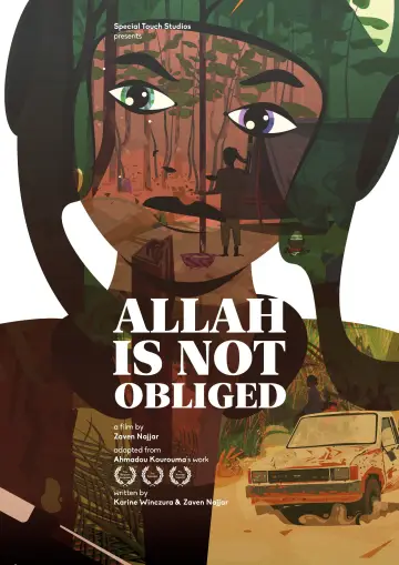 Plakat do filmu "Allah n