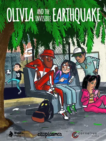 Plakat do filmu "Oliwia i niewidzialne trzęsienie ziemi" #542104
