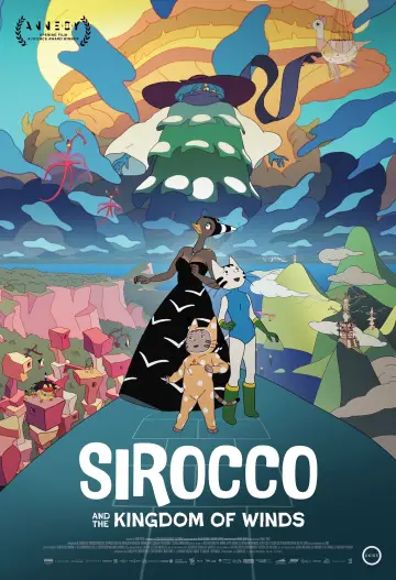Plakat do filmu "Sirocco et le Royaume des courants d