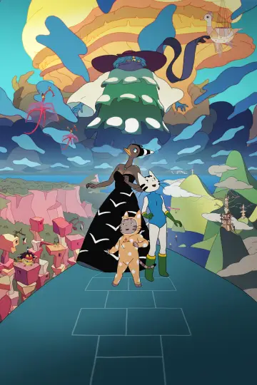 Plakat do filmu "Sirocco et le Royaume des courants d