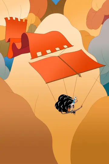 Plakat do filmu "Sirocco et le Royaume des courants d