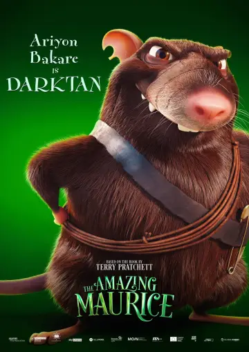 Plakat do filmu "Zadziwiający kot Maurycy" #1004806