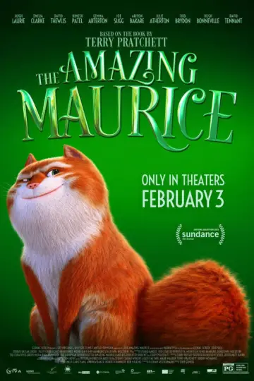 Plakat do filmu "Zadziwiający kot Maurycy" #326481