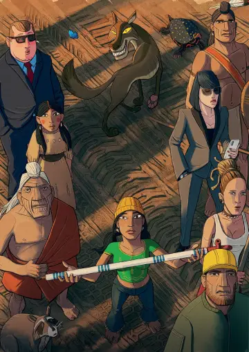 Plakat do filmu "Kojot négy lelke" #443053