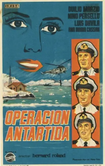 Plakat do filmu "Operación Antartida" #1624942