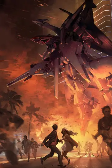 Plakat do filmu "Mobile Suit Gundam Hathaway" #1828048