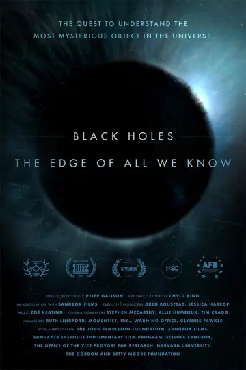 Plakat do filmu "Black Holes: The Edge of All We Know" #1861006