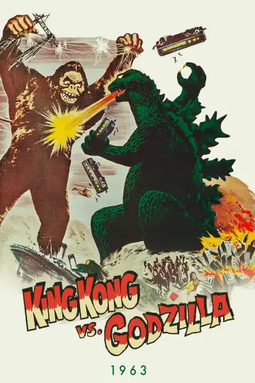 Plakat do filmu "King Kong kontra Godzilla" #1027656