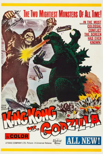 Plakat do filmu "King Kong kontra Godzilla" #1027660